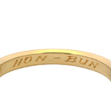 Vintage 1990 Tiffany & Co Classic Solid 18kt Yellow Gold Comfort Band Ring Size 6