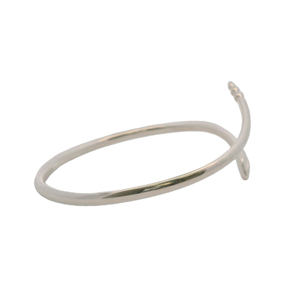 Tiffany & Co Elsa Peretti Solid 925 Sterling Silver Snake Bangle Made in Spain