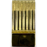 Vintage Tiffany & Co Art Deco Era Solid 14kt Yellow Gold Money Clip Monogrammed "MDG"