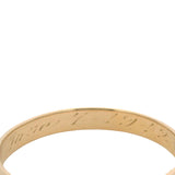 Vintage 1942 Solid 14kt Yellow Gold Classic Stackable Wedding Band Ring Size 8
