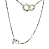 David Yurman 925 Sterling and 18kt Yellow Gold Belmont Curb Link Necklace 17"