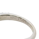 Vera Wang Love 14kt White Gold Double Halo Diamond Solitaire With Split Shank Engagement Ring