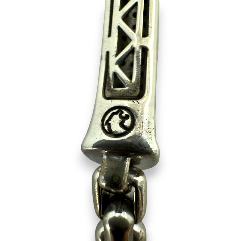 EFFY Jewelry 925 Sterling Silver and 14kt Yellow Gold Bar Bracelet with Black Spinels