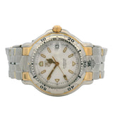 TAG Heuer 6000 Professional WH1151-K1 39mm Steel 18K Gold Quartz Watch