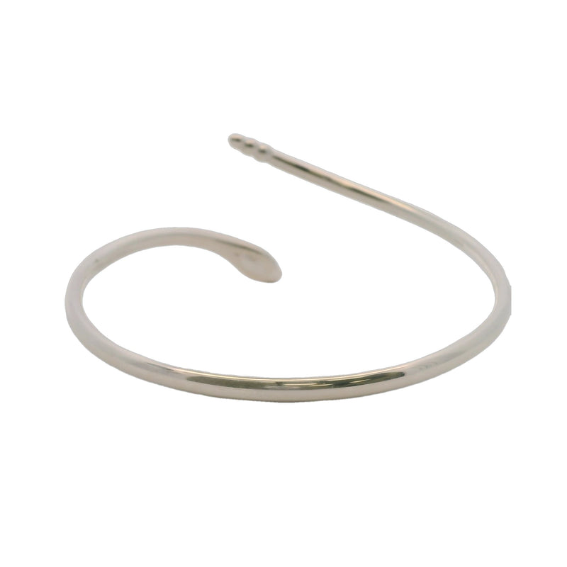 Tiffany & Co Elsa Peretti Solid 925 Sterling Silver Snake Bangle Made in Spain