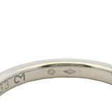 Van Cleef & Arpels Solid 950 Platinum 2.5mm Comfort Wedding Band Size 7
