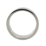 Tiffany & Co Together Men's Solid 950 Platinum 6mm Double Milgrain Band Ring Size 10