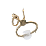 Vintage Solid 10kt Yellow Gold Ice Tongs Dangle Charm