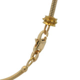 Vintage UnoAerre Italian Solid 14kt Yellow Gold 1.36ctw Marquise Diamond and Emerald 15" Collar Necklace