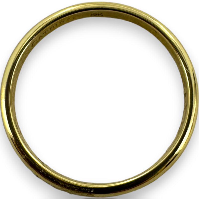 Catbird 18kt Yellow Gold 2mm Classic Wedding Band Stackable Ring Size 5.25