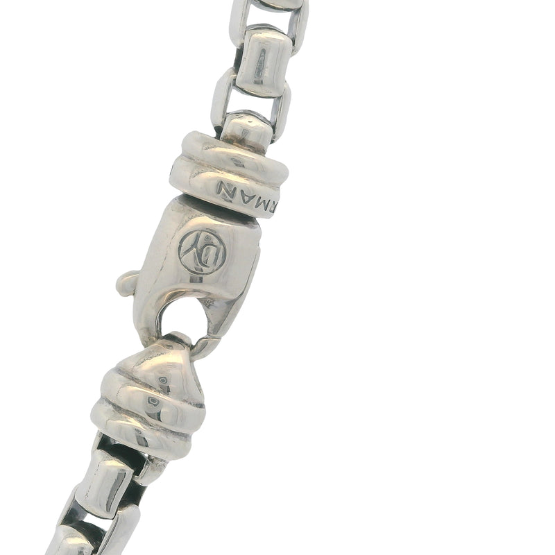 David Yurman Solid 925 Sterling Silver 5mm 22" Large Box Chain Necklace