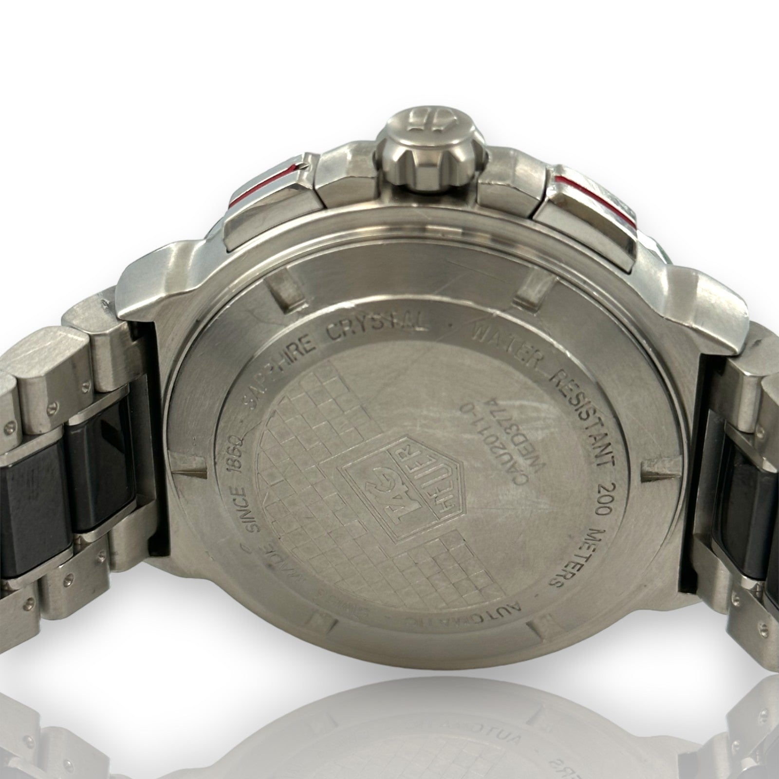 Tag Heuer Formula 1 Calibre 16 CAU2011-0 44mm Stainless Steel Chrono Watch Pre-owned Tag Heuer Formula 1 Automatic Chronograph 44mm  main image 3