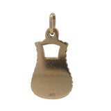 Vintage Solid 14kt Yellow Gold Baseball Catcher's Chest Protection Charm