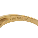 Vintage 1990 Tiffany & Co Solid 18kt Yellow Gold Signature X Knot Ring Size 6