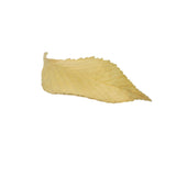 Vintage Tiffany & Co Solid 18kt Yellow Gold Beech Chestnut Leaf Pin Brooch