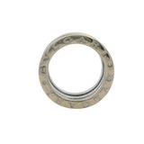 Bulgari Bvlgari Solid 18kt White Gold 7.8mm Wide B.zero1 3-Band Ring Size 4