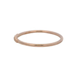 Retired Bony Levy Solid 14k Rose Gold Beaded Studded Stackable Band Ring Size 8