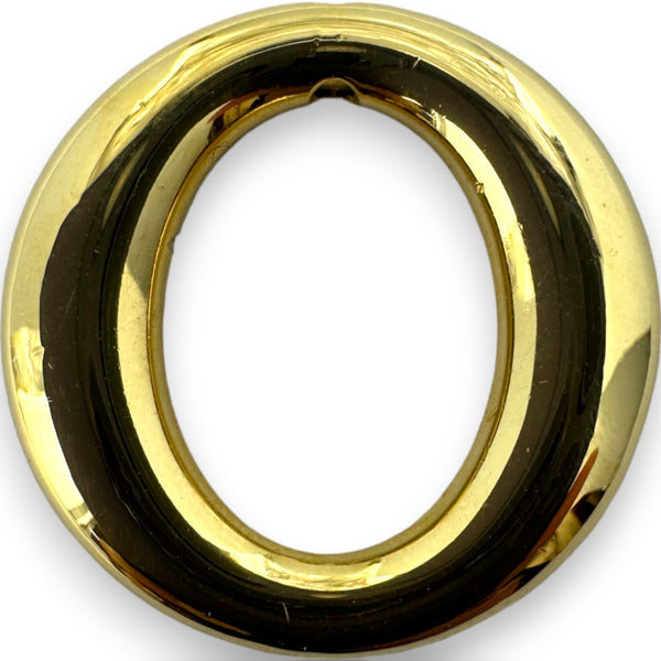 Tiffany & Co Elsa Peretti Sevillana 18k Yellow Gold Circle Pendant Made in Spain Charm