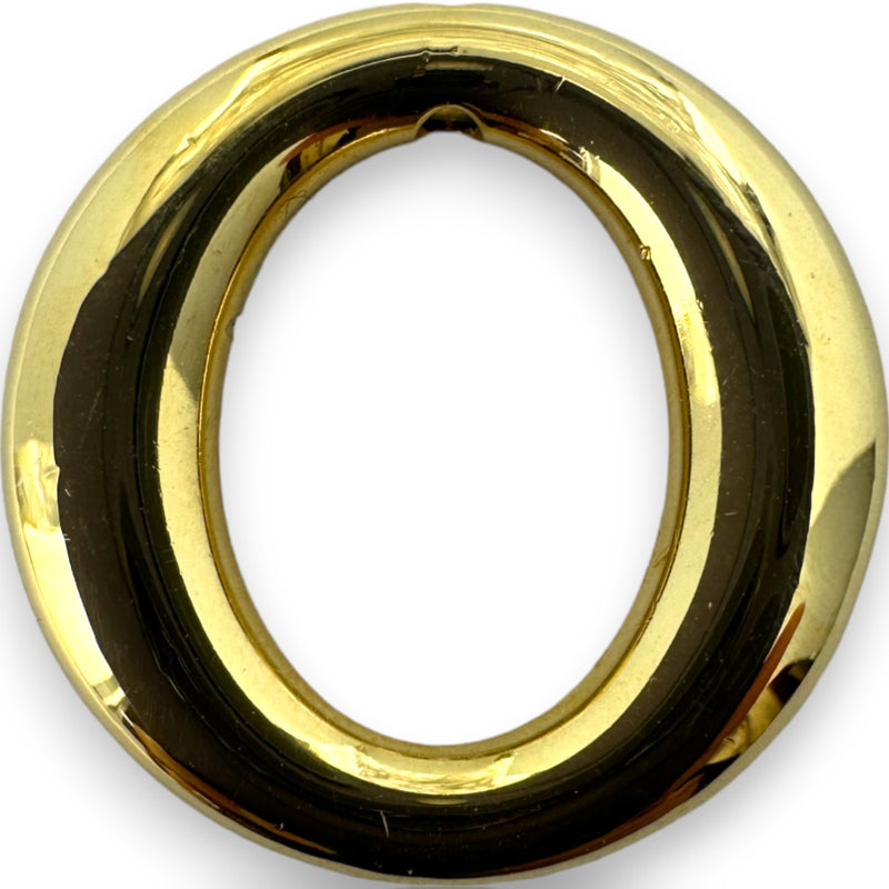 Tiffany & Co Elsa Peretti Sevillana 18k Yellow Gold Circle Pendant Made in Spain Charm