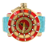 Invicta Flash DC Comics 26827 52mm Dial Limited 1608/4000 Gold Steel Wrist Watch
