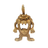 Vintage 1990 Warner Brothers Michael Anthony Tasmanian Devil Solid 14kt Yellow Gold Charm