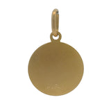 Vintage Italian Solid 14kt Yellow Gold St. Christopher Pendant Charm