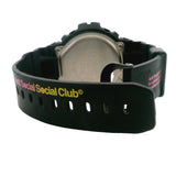 Casio G Shock DW6900ASSC23 ASSC Anti Social Social Club Black Digital Rubber Watch