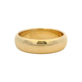 Tiffany & Co Tiffany Forever Solid 18kt Yellow Gold 6mm Wide Wedding Band