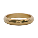 Cartier Solid 18kt Yellow Gold Classic 1895 D-Shape 4mm Wedding Band Size 9