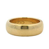 Vintage 2000 Tiffany & Co Forever 18kt Yellow Gold 6mm Wedding Band Ring Size 5