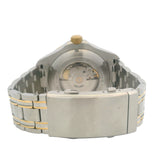 Gevril Hudson Yards Diver 48832B 43mm Black Dial Two Tone Gold Steel Watch