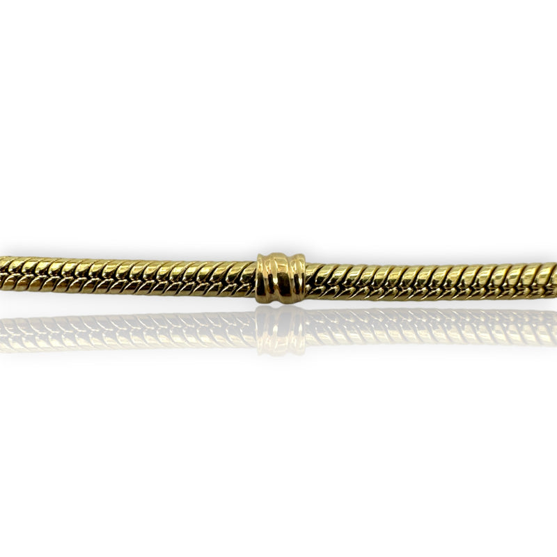 Pandora 14k Gold Snake Chain Bracelet – GEM Pawnbrokers