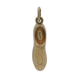 Vintage Solid 14kt Yellow Gold Baseball Cleat 3D Shoe Charm