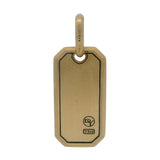 Vintage Rare David Yurman 18kt Yellow Gold 1.35ctw Diamond Roman Amulet Pendant