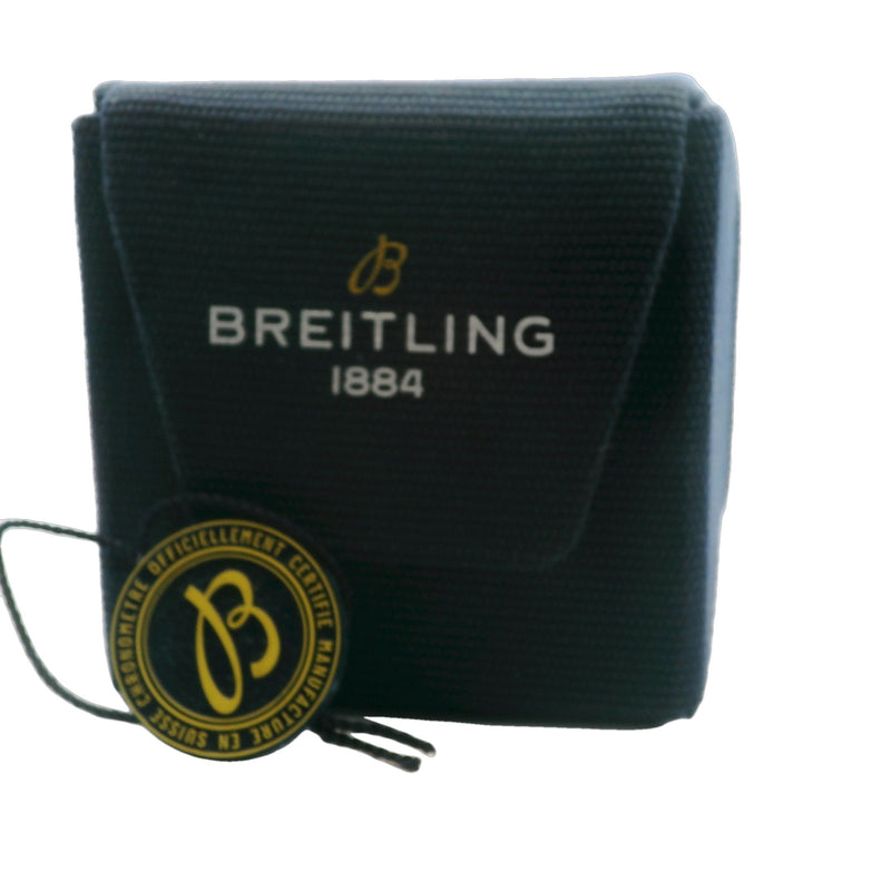 Breitling Navitimer A17329 41mm Blue Dial Leather Inscribed Watch