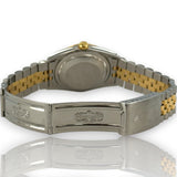 Rolex Datejust 16233 Champagne Diamond Dial 36mm 1991 Steel & Gold Watch