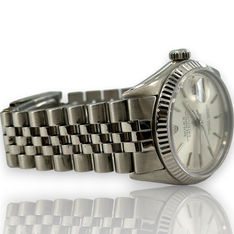 Rolex Datejust 16030 Silver Dial 36mm 1984 Stainless Steel Watch
