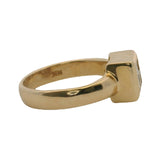 Effy Jewelry Solid 14kt Yellow Gold and 0.40ctw Princess Cut Diamonds Cluster Ring Size 6