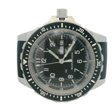 Yamam Marathon JDD WW194021 46mm Black Dial Rubber Strap Steel Dive Watch