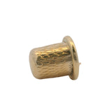 Solid 10kt Yellow Gold Sewing Thimble Crafts Dangle Charm