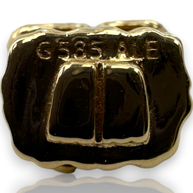 Charm deslizante con espaciador de oro macizo de 14 kt "Ángel de la Esperanza" de Pandora (ALE 585)