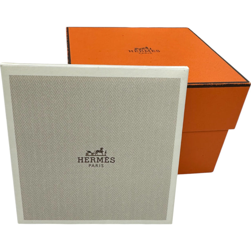 Hermes Clipper CL4.220 24mm Stainless Steel White Dial Watch Box