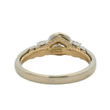 Enchanted Disney Jasmine 1ctw Two Tone 14kt Gold Diamond Engagement Ring Sz 7.5