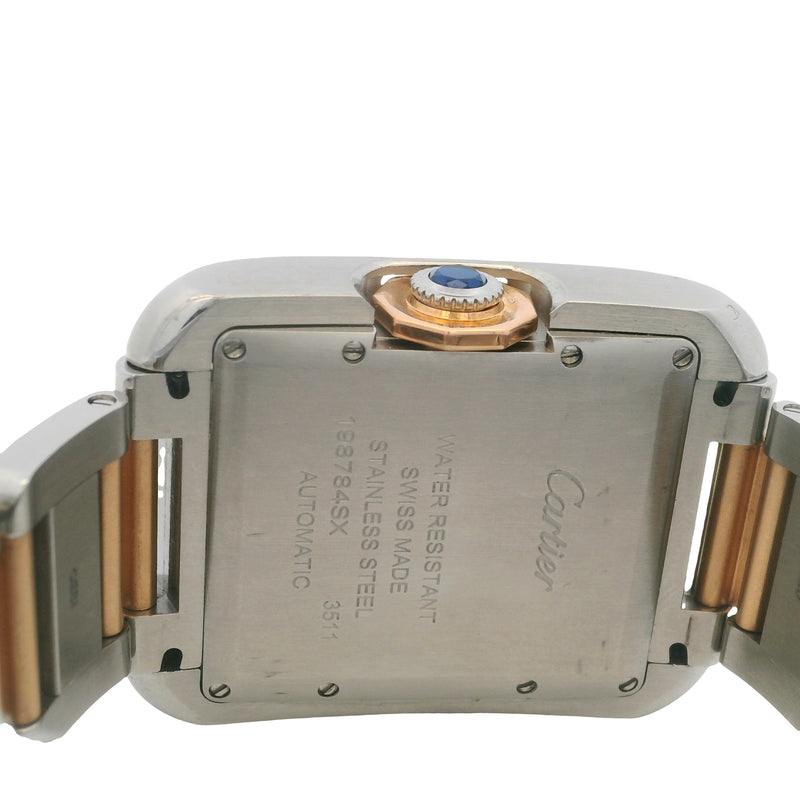 Cartier Tank Anglaise W5310007 Steel & Gold 3511 Watch