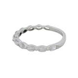 Neil Lane Premiere 14kt White Gold Marquise Diamond Half-Eternity Band Size 6