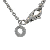 Bulgari Bvlgari Solid 18kt White Gold Classic Spring B.zero1 16" Necklace Made in Italy
