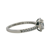 Pandora 925 Sterling Silver Cubic Zirconia Elevated Heart Halo Ring Size 6 52