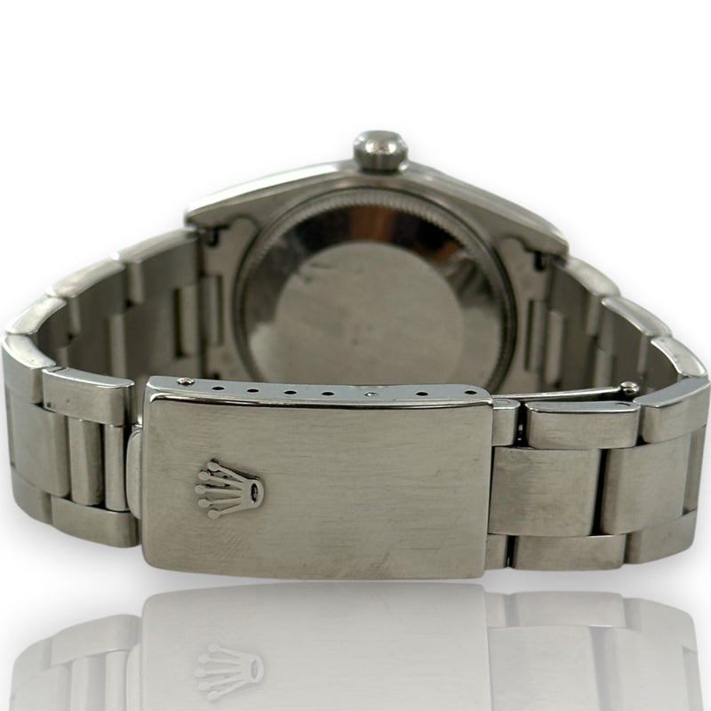 Rolex Oyster Perpetual 77080 31mm Mid-Size Steel Silver Watch