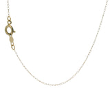 Vintage 1930s Solid 14kt Yellow Gold Amethyst and Freshwater Pearl Drop Pendant 19.75" Necklace