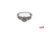 LeVian Chocolate Quartz 5/8 CTW Diamond Ring 14K 585 Strawberry Gold Size 6.5